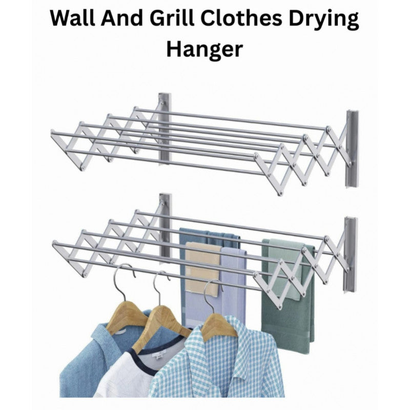 Wall Mounted Clothes Drying Hanger