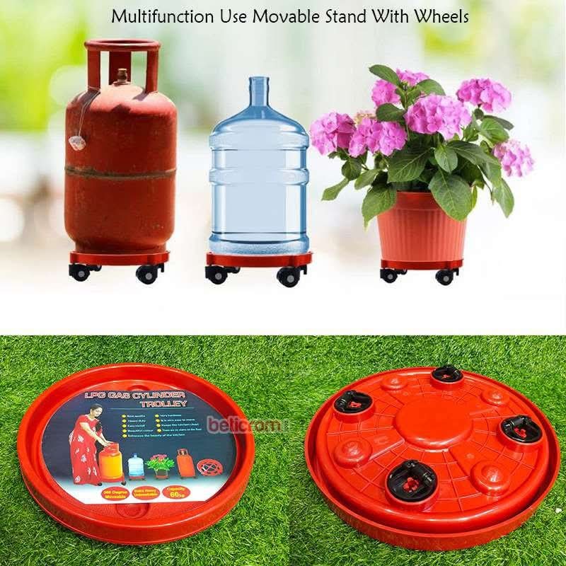 Gas Cylinder trolley/Stand (গ্যাস সিলিন্ডার ট্রলি)