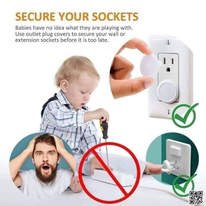 Socket safety এক প্যাকেটে ১০ পিছ থাকবে ( ৫পিছ দুই পিন + ৫ পিছ ৩পিন)