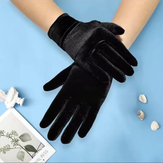 Velvet Winter Warm Gloves for Women