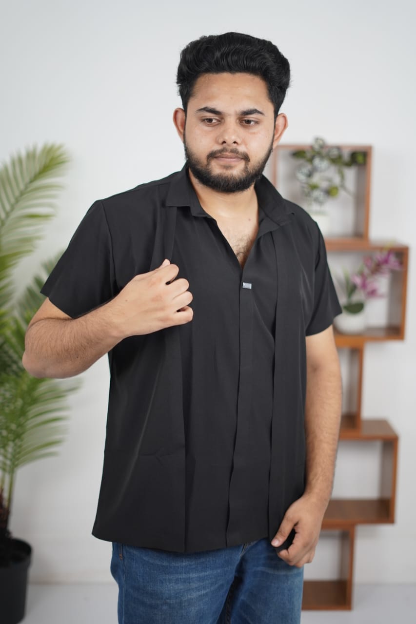 Stylish Overlap Casual Shirt