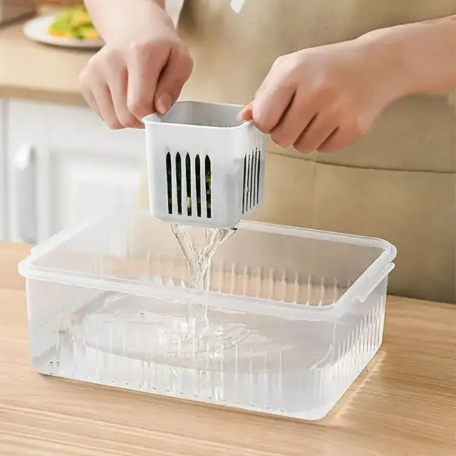 6 Grids Refrigerator Storage Box