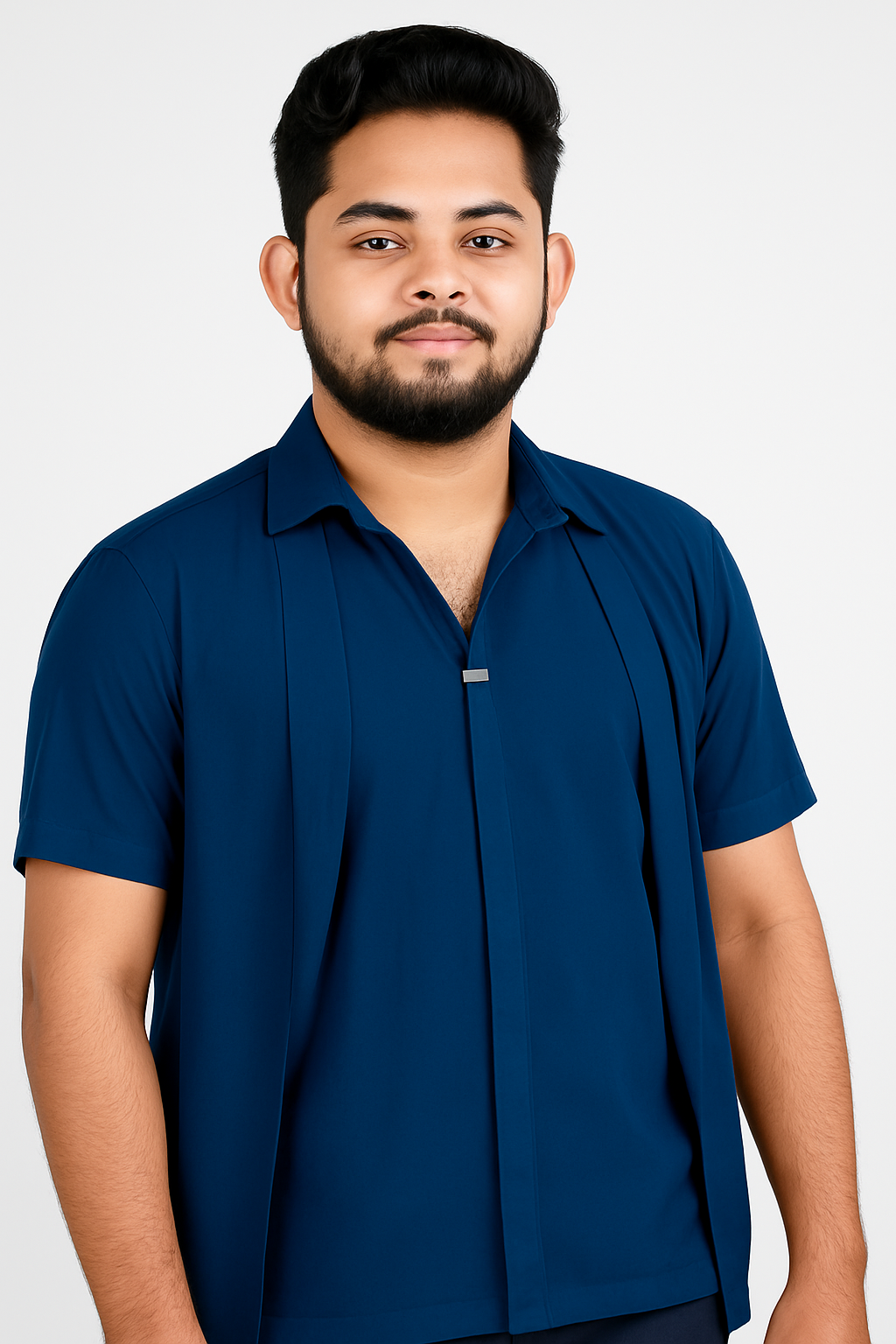 Stylish Overlap Casual Shirt