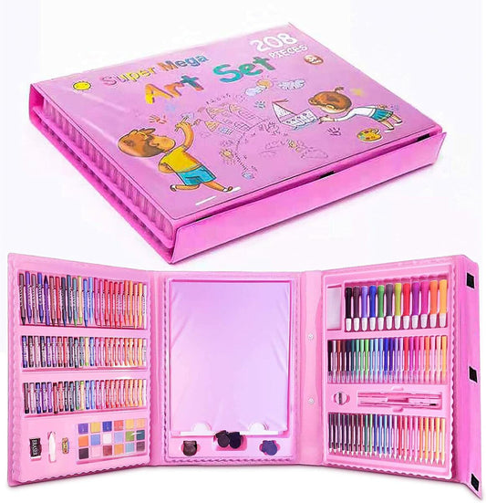208 Pieces Super Mega Art Set