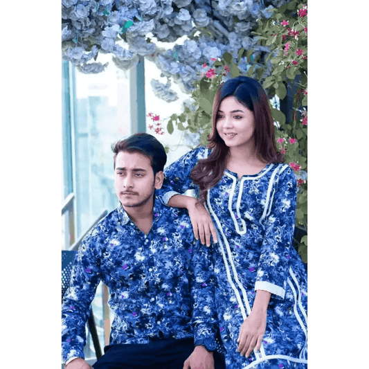 শার্ট কামিজ কম্বো- shirt kamiz combo - HT Bazar