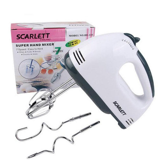 Scarlett - Electric Egg Beater and Mixer for Cake Cream - HT Bazar