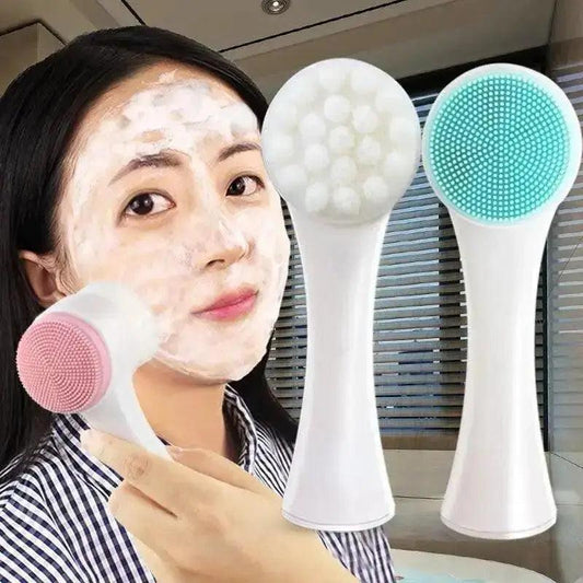 Silicone Facial Cleanser Brush - HT Bazar