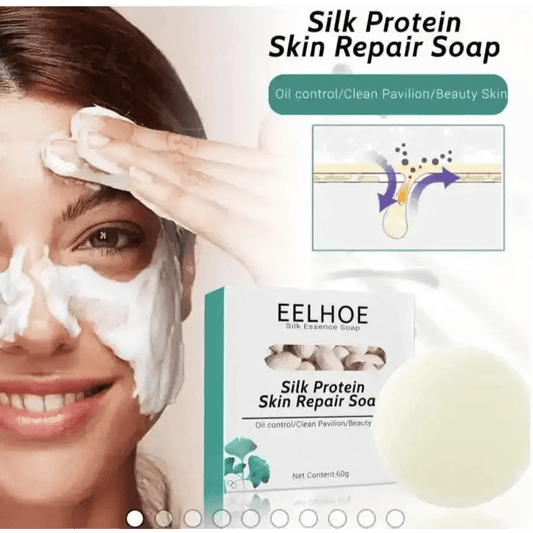 Silk protein skin repair soap - HT Bazar