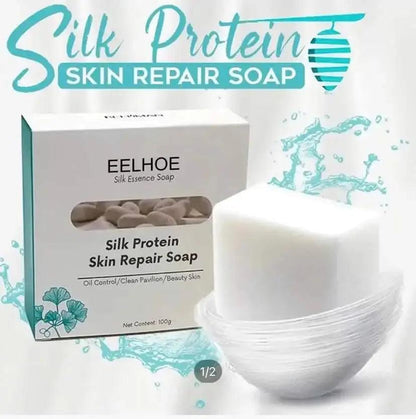 Silk protein skin repair soap - HT Bazar