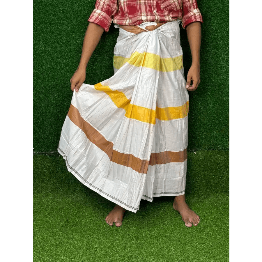 সিরাজগঞ্জের ঐতিহ্যবাহী তাঁতের লুঙ্গী -Lungi 106 - HT Bazar