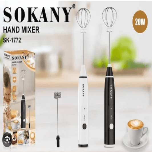 Sokany Rechargeable Hand Mixer SK-1772 - HT Bazar