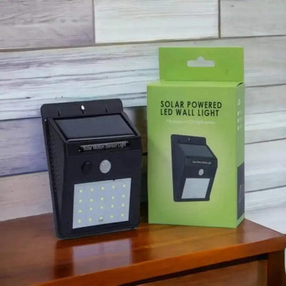 Solar Powered LED Wall Light - HT Bazar