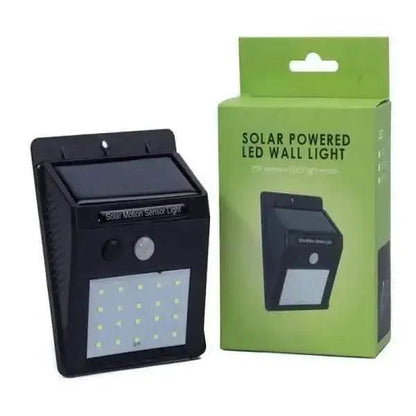 Solar Powered LED Wall Light - HT Bazar