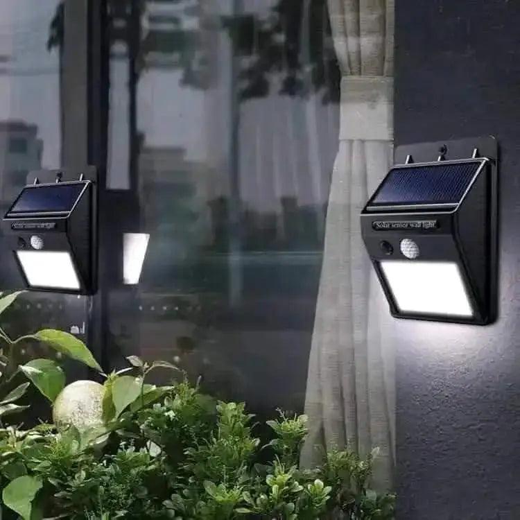 Solar Powered LED Wall Light - HT Bazar