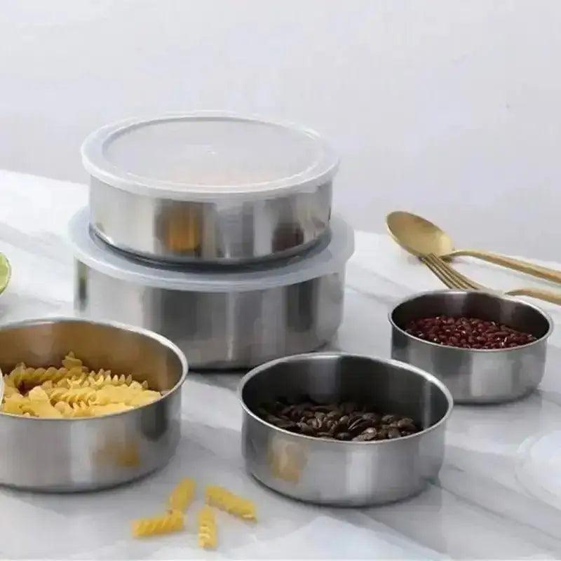 Stainless Steel Food Box 5 in 1 - HT Bazar