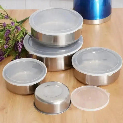 Stainless Steel Food Box 5 in 1 - HT Bazar