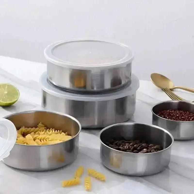 Stainless Steel Food Box 5 in 1 - HT Bazar