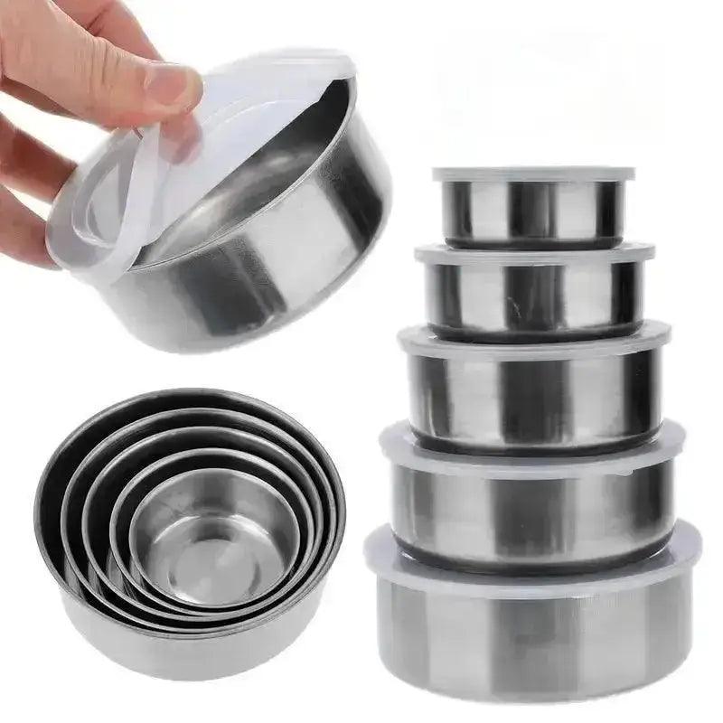 Stainless Steel Food Box 5 in 1 - HT Bazar