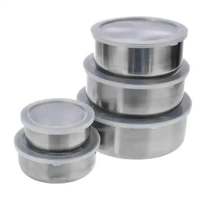 Stainless Steel Food Box 5 in 1 - HT Bazar