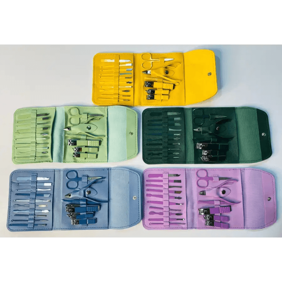 Stainless Steel Nail Cutter Tool Set 16pcs/set - HT Bazar