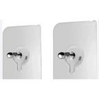 Transparent hook with nut - HT Bazar
