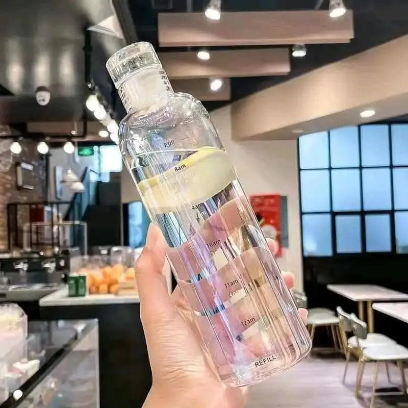 Transparent Water Bottle - HT Bazar