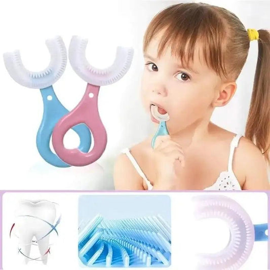 U shape baby toothbrush - HT Bazar